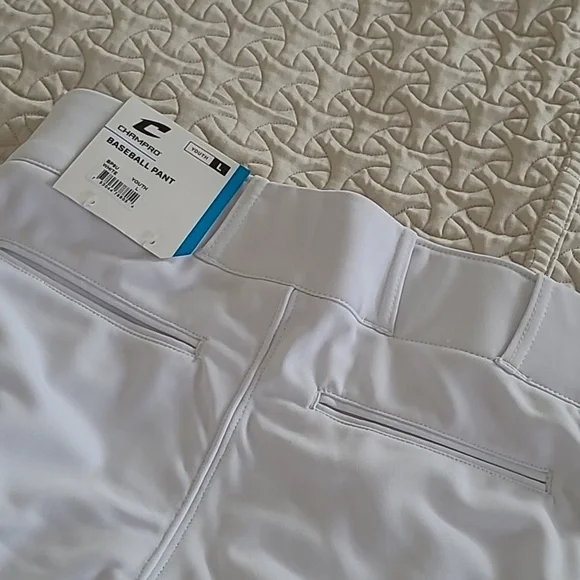 Champro Youth Baseball Pants White - Picture 4 of 5